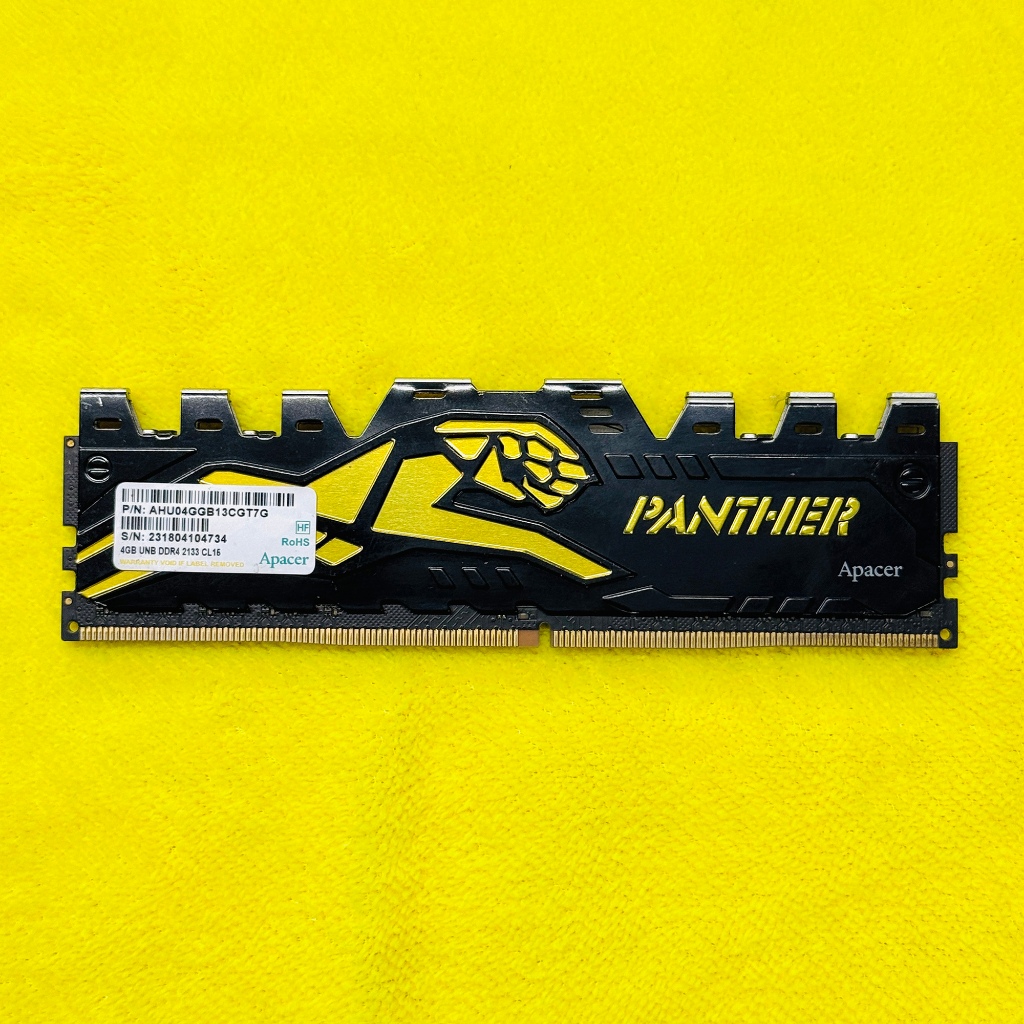RAM 4GB DDR4 2133 Apacer panther มือสอง ใช้งานปกติ ประกัน 30 วัน