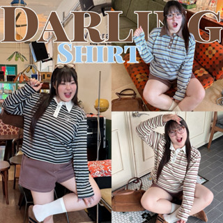 🧸𝐂𝐡𝐮𝐛𝐛𝐲𝐋𝐚𝐧𝐝.(อก38-52)💕Darling Shirt💕รุ่นดาร์ลิ่ง เสื้อโปโลแข…