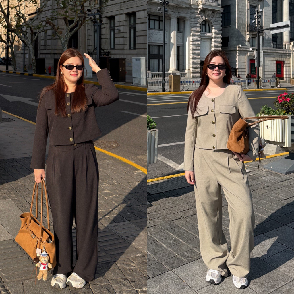 (❤️อกถึง 50″) Everyday Set ชุดเซตสาวอวบ