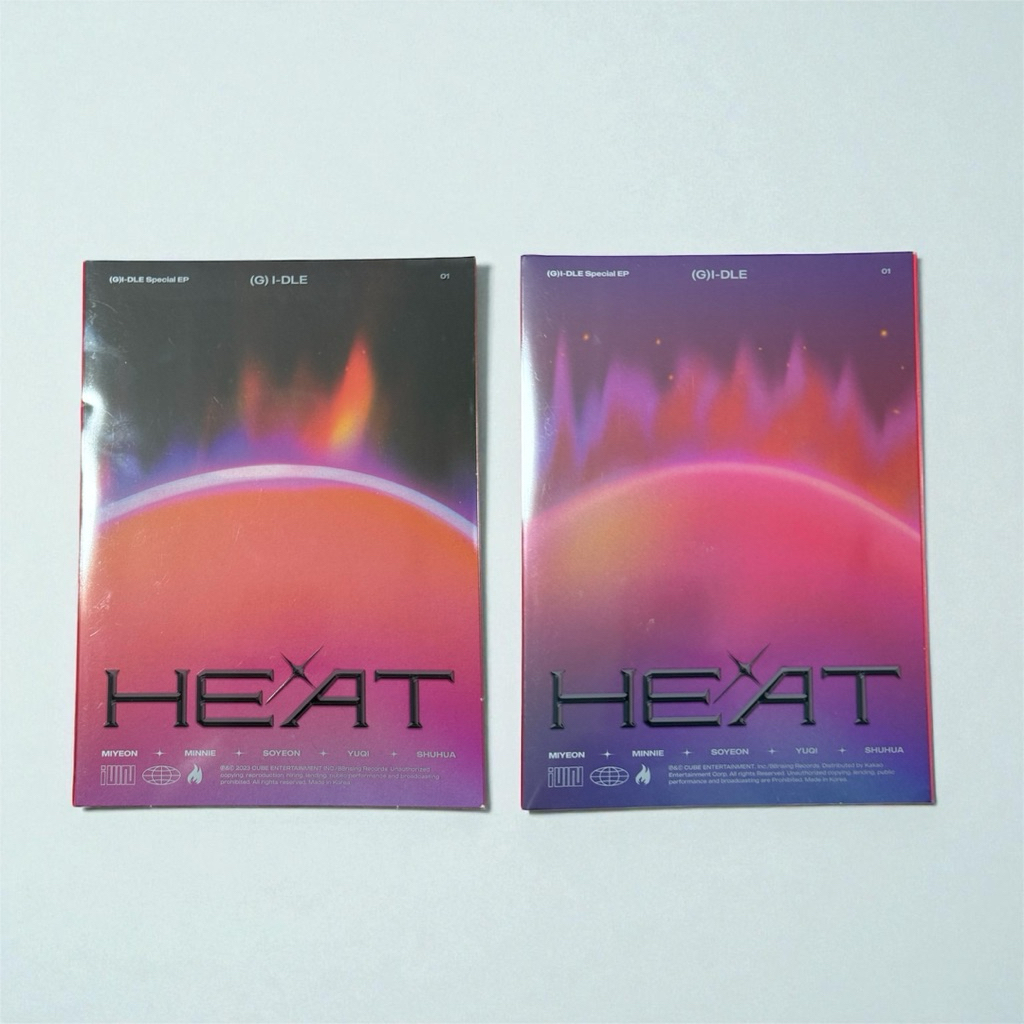 (G)I-DLE HEAT บั้มเปล่า