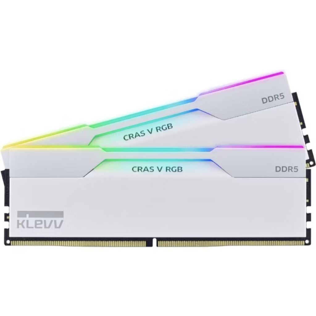 มือ1 PC RAM DDR5 32GB (16GB x2) 6000 CL28 Klevv Cras V