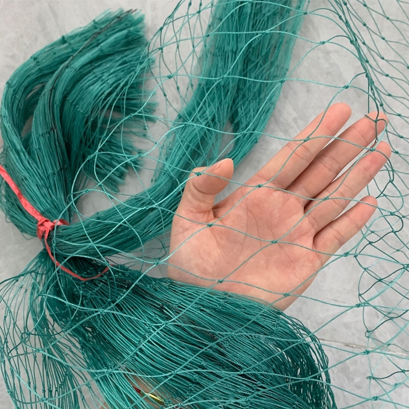 🕸️ทนฉีกขาดและต่อต้านวัย ตาข่ายกันนก เขียวดำ ตาข่ายไนล่อน 2*15M/4*20M อวนล้อมไก่ ตาข่ายอเนกประสงค์ กั้นสัตว์ กันนก กันง - รูปที่ 2