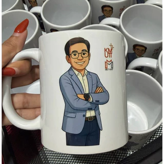 แก้วมัคพิมพ์สกรีน ใส่รูปหรือข้อความฟรี เหมาะเป็นของขวัญที่ระลึก