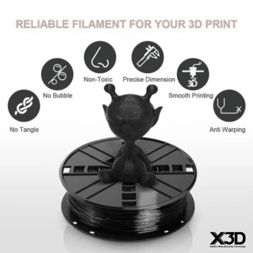 X3D TPU 95A Filament 1.75mm/1kg