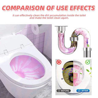 【ซื้อ 1 แถม 1】 JASMEEN ดับกลิ่นชักโครก ก้อนดับกลิ่น3สี สะอาดชักโครก ฆ่าเชื้อโรค ขจัดคราบ หอมติดทนนาน ลดกลิ่นเหม็ 50กรัมต