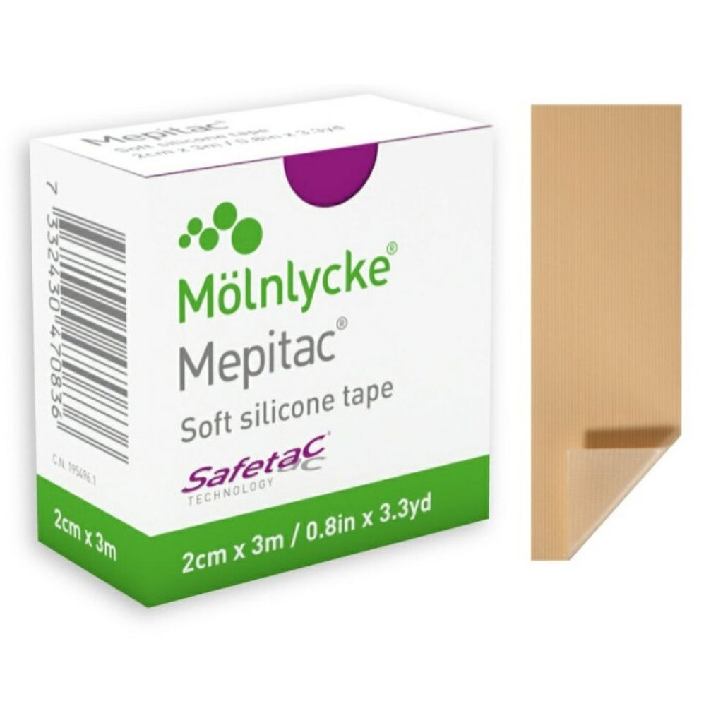 Mepitac แผ่นซิลิโคน ซิลิโคนแปะแผล ซิลิโคนเจลชีท เหมาะกับผิวบอบบาง