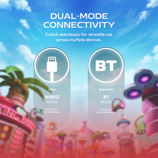 FANTECH x ONE PIECE รุ่น WGP14V2 / WGP15 BT Wireless gaming controller จอยเกมไร้สาย