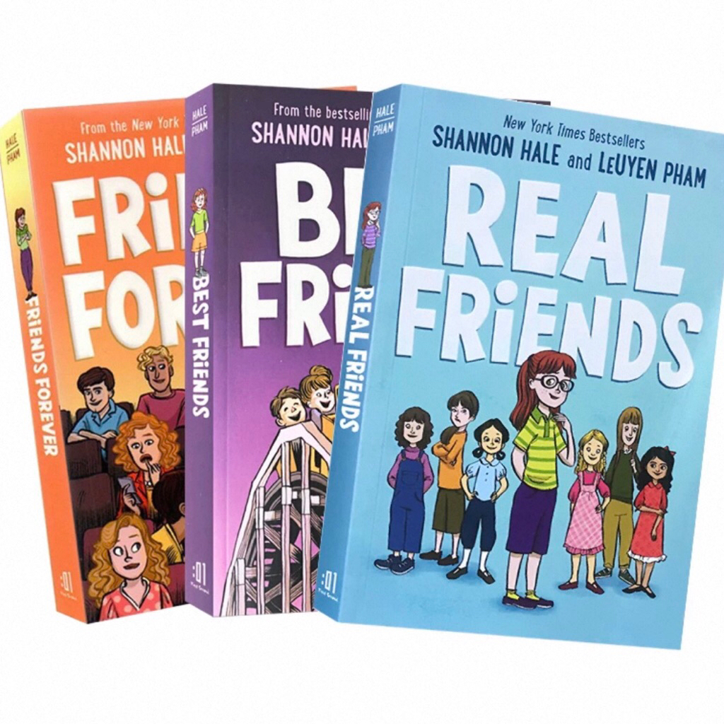 ✨ ชุดหนังสือ Real Friends & Best Friends ✨ Set 2 เล่ม