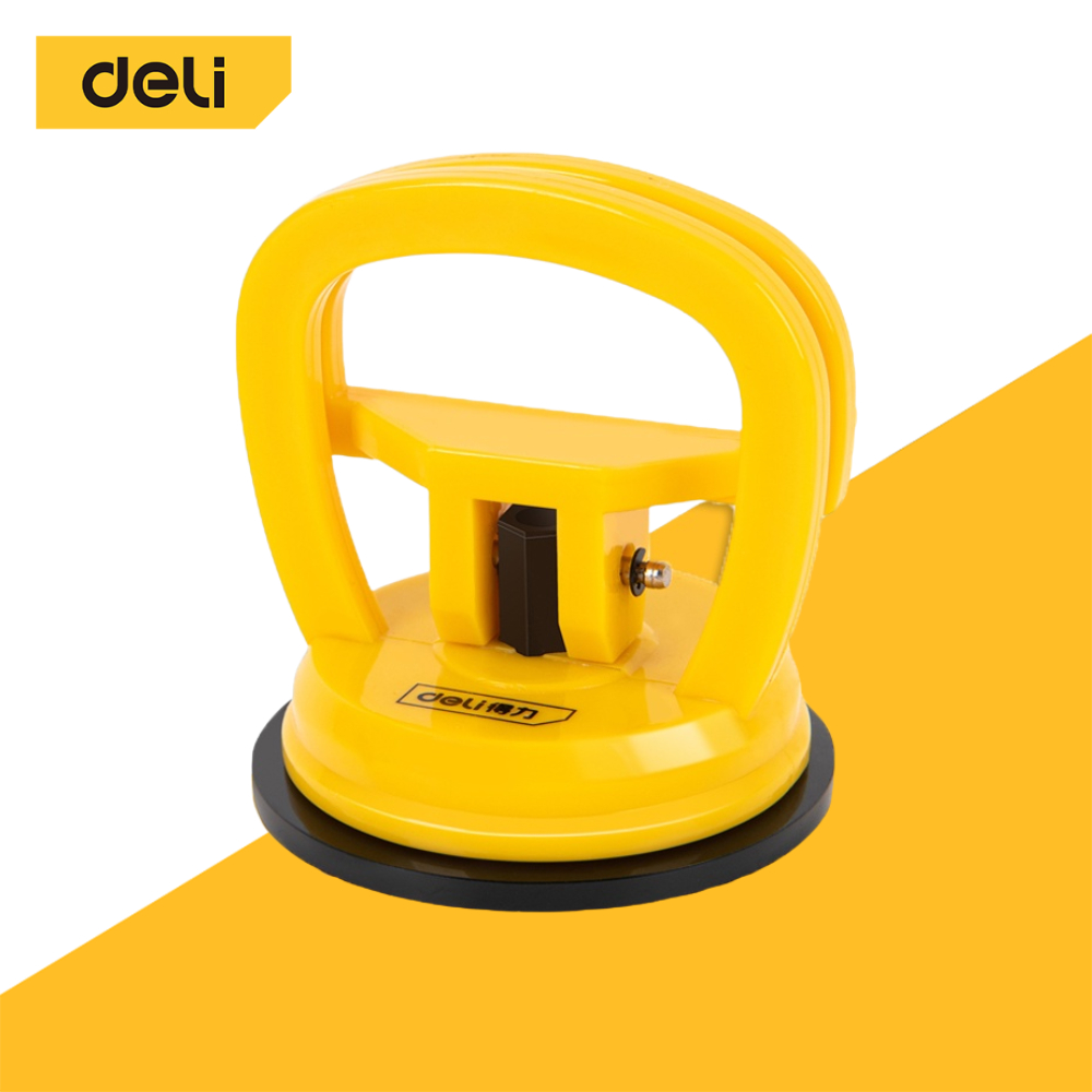 Deli ตัวดูดกระจก ยางดูดกระจก ที่ดูดกระจก 1 ตา รับน้ำหนักสูงสุด 20/40kg ตัวดูดติดกระจก ตัวดูดจับกระจก Glass Sucker