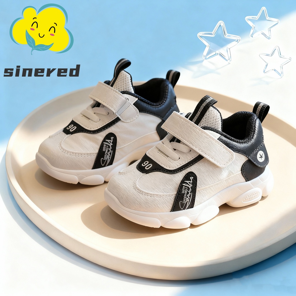 Korean Girls' Shoes Thick Sole Baby Shoes Fashion Boys' Sports Shoes Casual Versatile Shoes Children's Sports Shoes