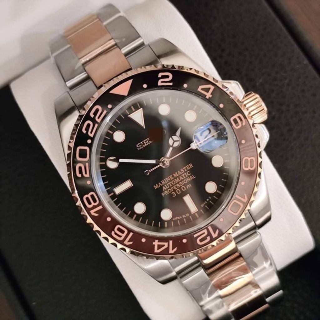Seiko Modify Submariner Root Beer