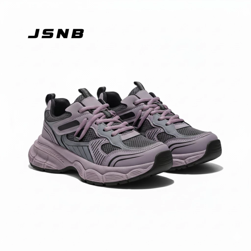 JSNB ส่งฟรี รองเท้าผ้าใบสไตล์เกาหลี ทรงสปอร์ต พร้อมส่ง รองเท้าเสริมส้น ใส่วิ่งได้ พื้นนุ่ม กันลื่น ระบายอากาศดี [LN5110]