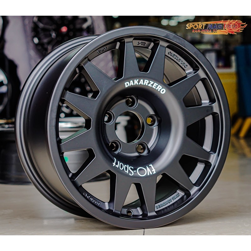 ล้อแม็กซ์ Kspeed EVO Cross 347 ขอบ16นิ้ว 5รู114 สีดำด้าน กว้าง8นิ้ว Offset20 [20055]