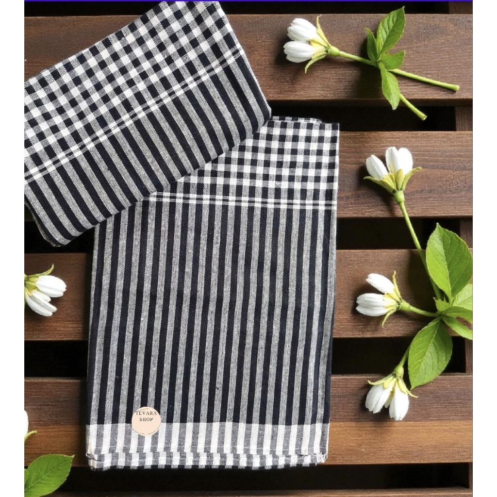 ผ้าขาวม้าตรารถไฟ ผ้าฝ้าย100%  ผ้านุ่ม ทอแน่น ผ้าไม่หด สีไม่ตก เย็บริมเรียบร้อย ขนาดมาตรฐาน 80*180cm - รูปที่ 2