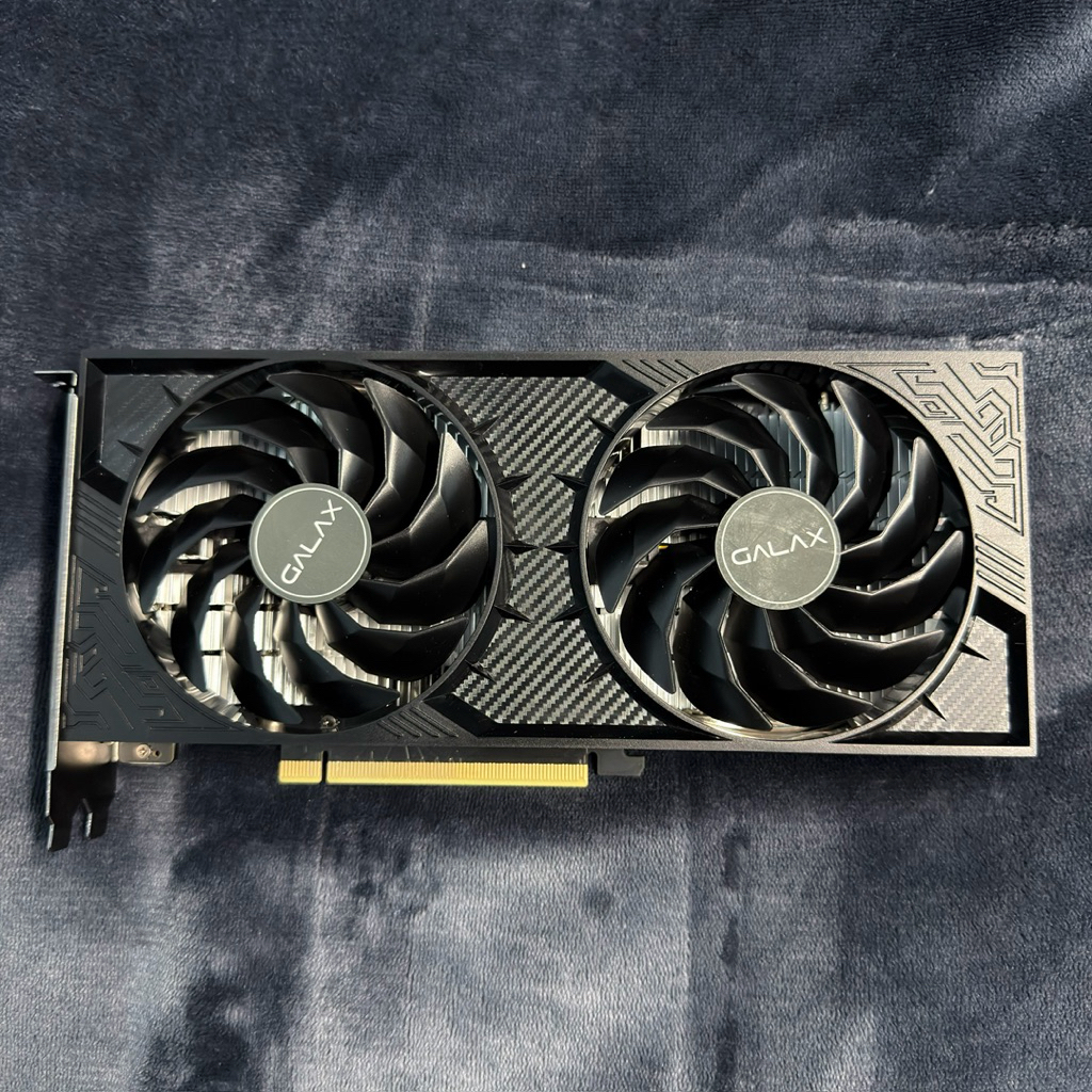 VGA (การ์ดแสดงผล) GALAX GEFORCE RTX 4060 1-CLICK OC 2X V2 - 8GB GDDR6 การ์ดแสดงผล กราฟิกการ์ด การ์ดจ