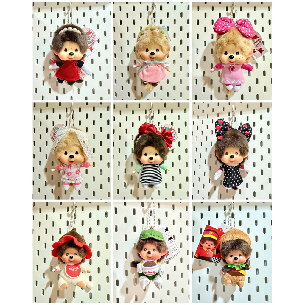 [พร้อมส่งด่วน!]✨Restock✨ Monchhichi แก๊งนางฟ้า แก๊งลูกคุณหนู และพวงจิ๋ว รุ่นรีสต๊อก ของใหม่ป้ายครบทุกตัว ของแท้100%