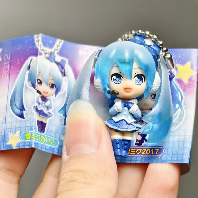 [พร้อมส่ง] Project Sekai Colorful Stage Vocaloid Hatsune Miku snow miku Keychain model sega มิคุ พวง