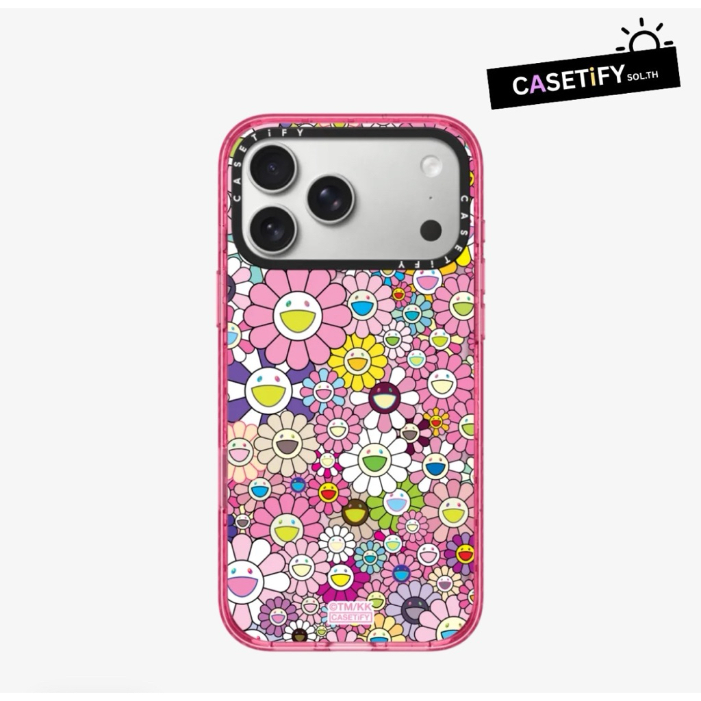 Casetify X Murakami [PINK] FLOWERS BLOOM PHONE CASE