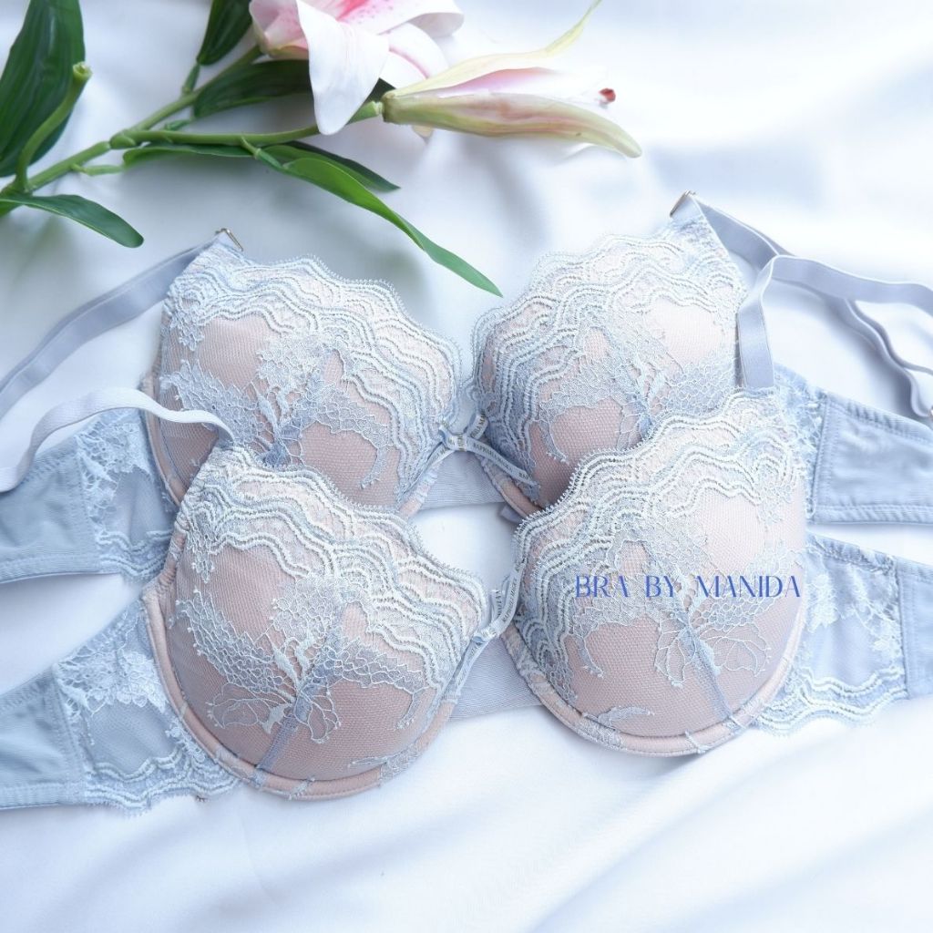 Raphaela magica - RMB063 #แบรนด์ขายต่างประเทศ มีโครง 3/4 คัพ ฟองน้ำบาง มีช่องใส่ฟองเสริม ราคา 1250 บ