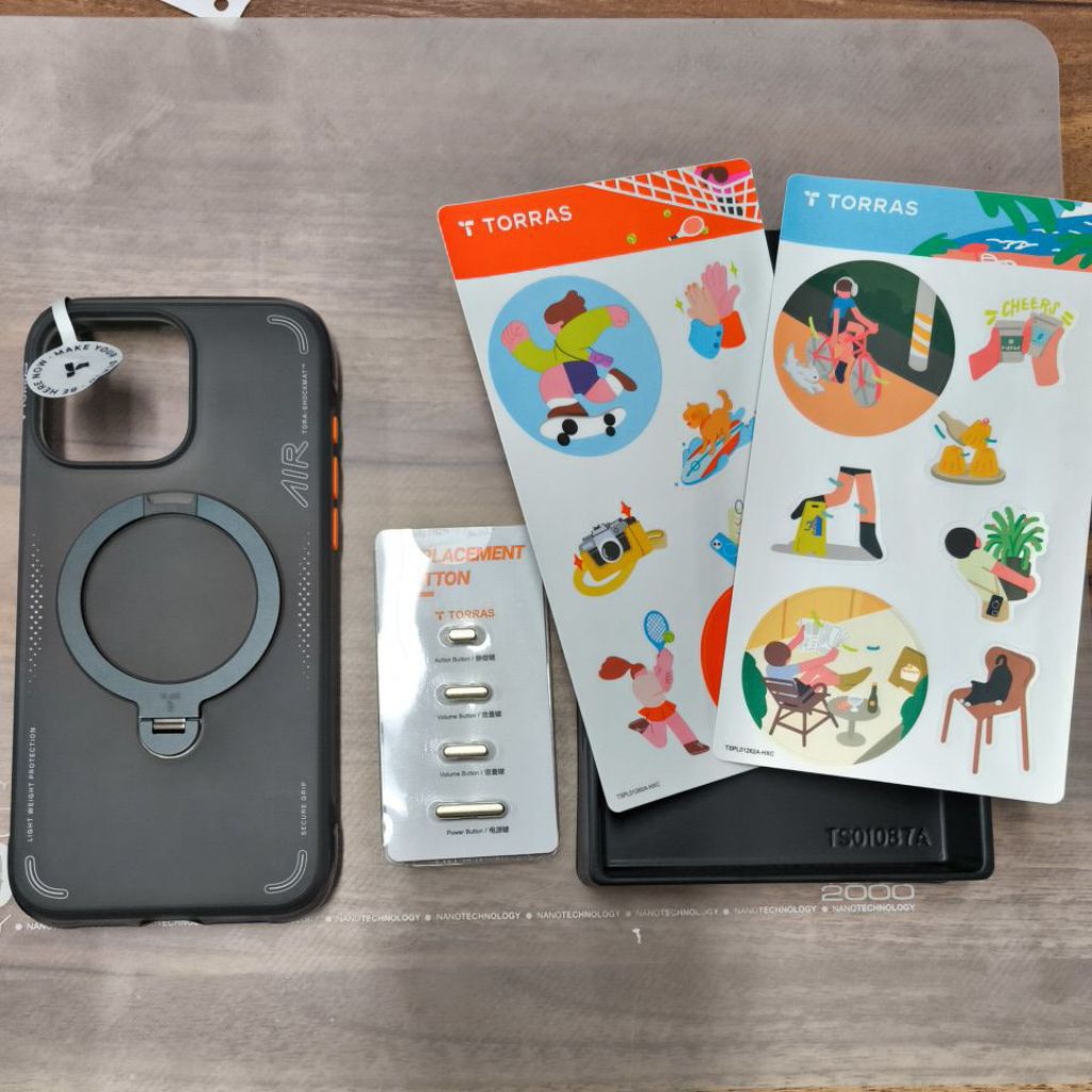 Torras Q3 Air for IPhone​15 Pro Max Black