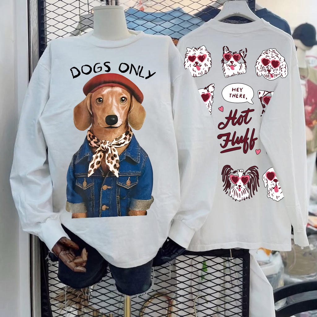 เสื้อสเวตเตอร์คอกลมสไตล์เกาหลียอดนิยมปี 2026 ทรงโอเวอร์ไซส์หลวม เนื้อในบุขนฟูและหนาพิเศษ #2 - รูปที่ 6