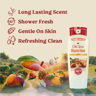 *ใส่โค้ดTHE40Nลด10%*Old Spice โรลออน กลิ่น Sunrise กลิ่นหอมพีชสดชื่น ผสาน กลิ่นส้มอ่อนๆ