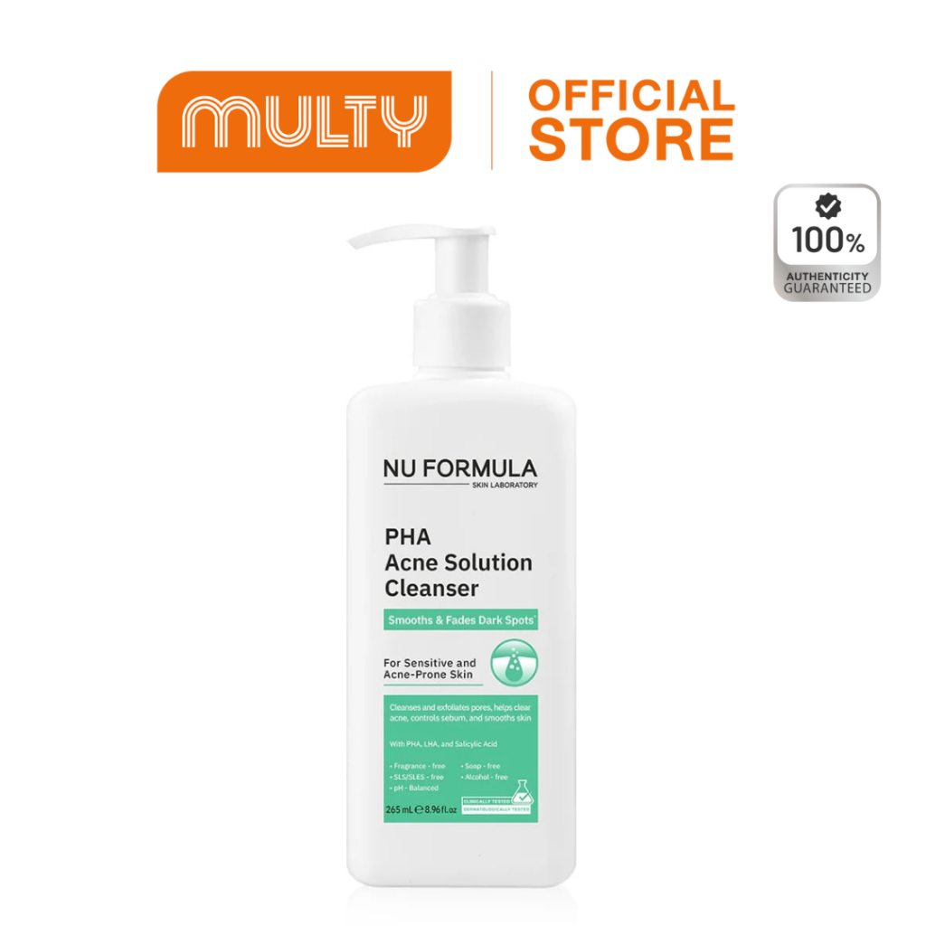 Nu Formula PHA Acne Solution Cleanser 265 ml.