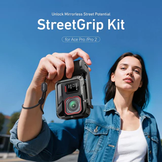 Telesin Insta360 Ace Pro / Ace Pro 2 Street Grip Kit ชุดกริปจับกล้องแอคชั่น