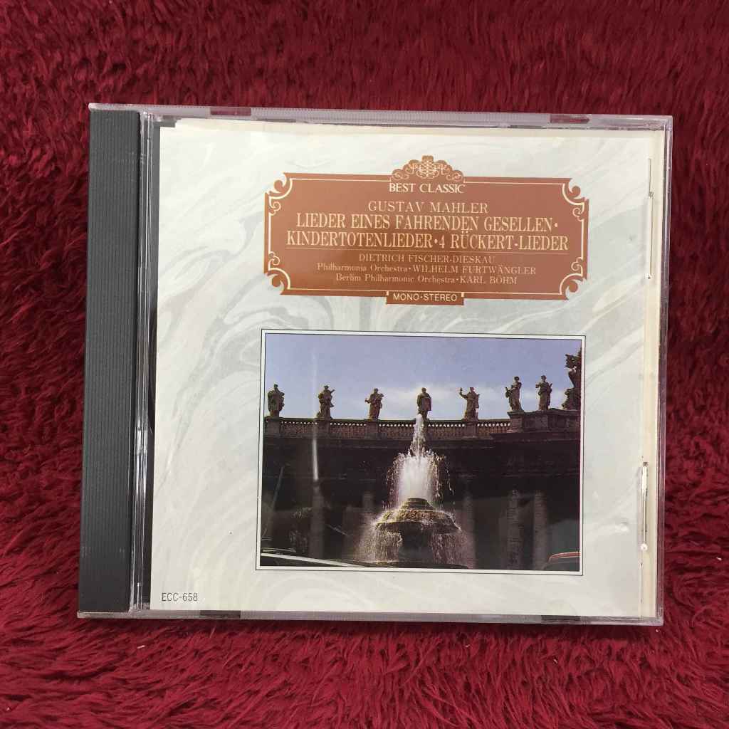 CD Gustav Mahler - Gustav Mahler สภาพตามรูปปก EA38-112