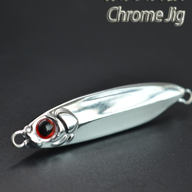 เหยื่อโครเมี่ยมไมโครจิ๊ก chrome micro jig by sixsensefishing ขนาด 10g 15g 20g