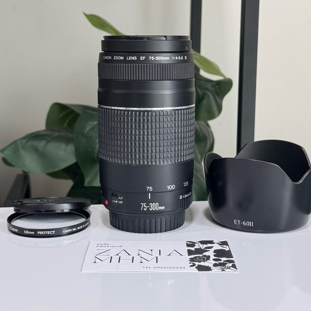 เลนส์มือสอง Canon zoom lens75-300
