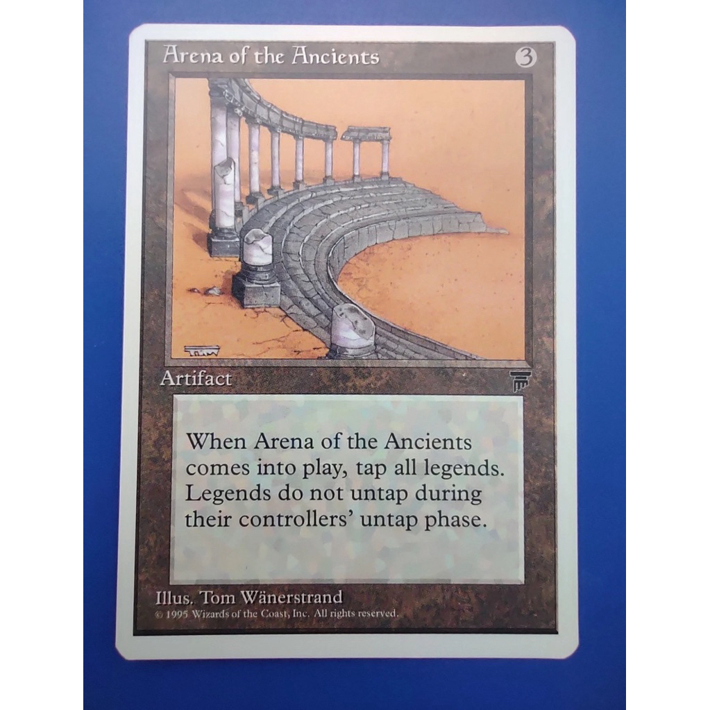 การ์ด MTG Arena of the Ancients Artifact Magic the Gathering EDH รุ่น Chronicle สภาพ Ex-Nm