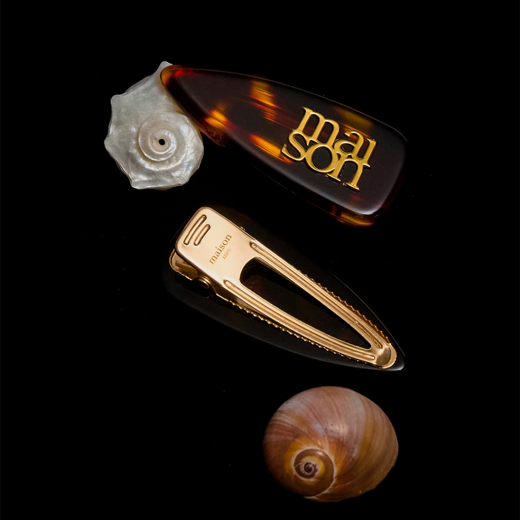 maison KEEPS | Set of Drop Dual Logo Hair Clip | กิ๊บติดผม