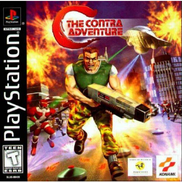 [PS1] C : The Contra Adventure (1 DISC) เกมเพลวัน แผ่นก็อปปี้ไรท์ PS1 GAMES BURNED CD-R DISC