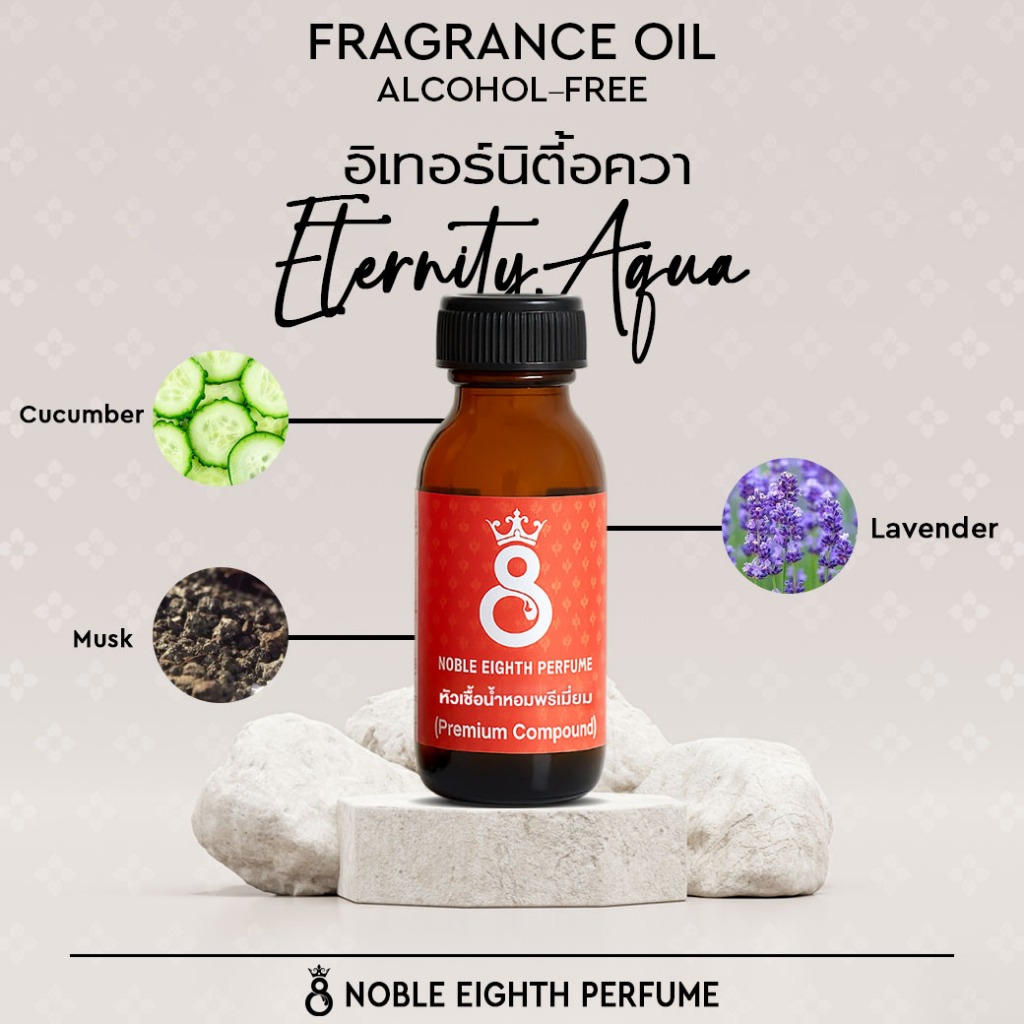 หัวเชื้อน้ำหอมกลิ่น อิเทอร์นิตี้อควา (ETERNITY.AQUA)