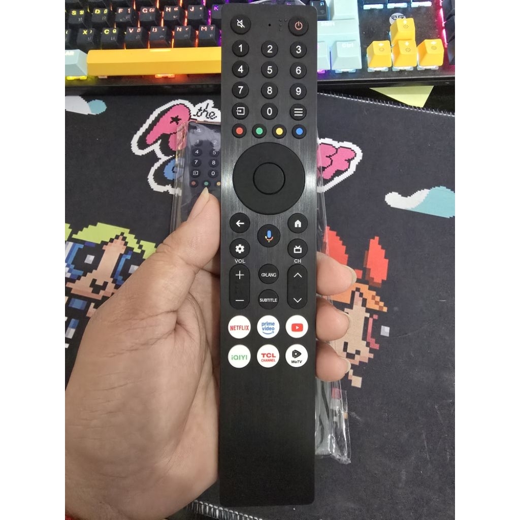 รีโมททีวี TCL แท้รุ่นใหม่ สั่งงานด้วยเสียงได้
