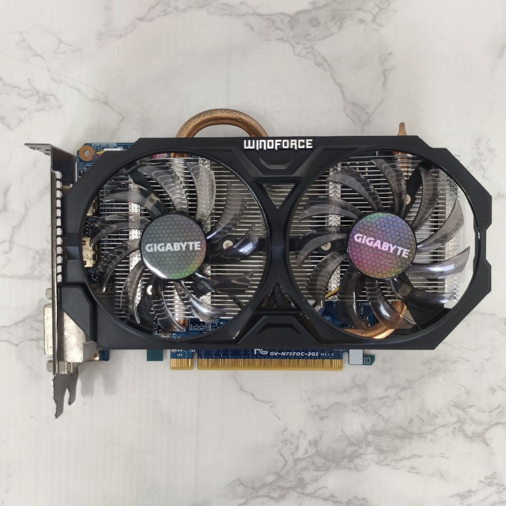 GIGABYTE GTX750TI 2G DDR5 128Bit มือสอง
