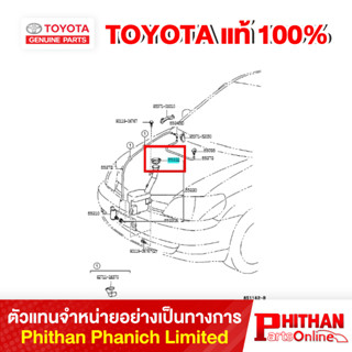 ฝาปิดกระปุกน้ำฝน โตโยต้า CAP TANK TOYOTA 85316-0D040 85-03 V…