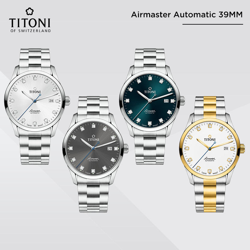นาฬิกา Titoni Luxury Gents Watch - Airmaster 39MM