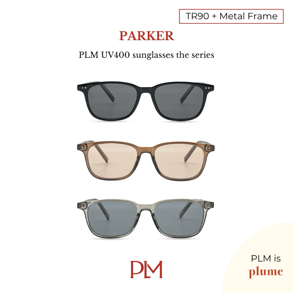 PLM (plume.bkk) แว่นกันแดดรุ่น 'Parker' Sunglasses