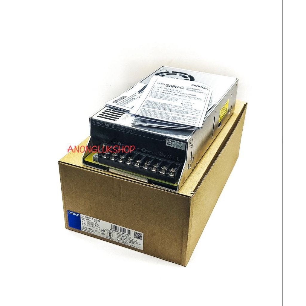 S8FS-C35024 POWER SUPPLY 24VDC 14.5A สวิตช์ชิงเพาเวอร์ซัพพลาย SWITCHING POWER SUPPLY S8FS