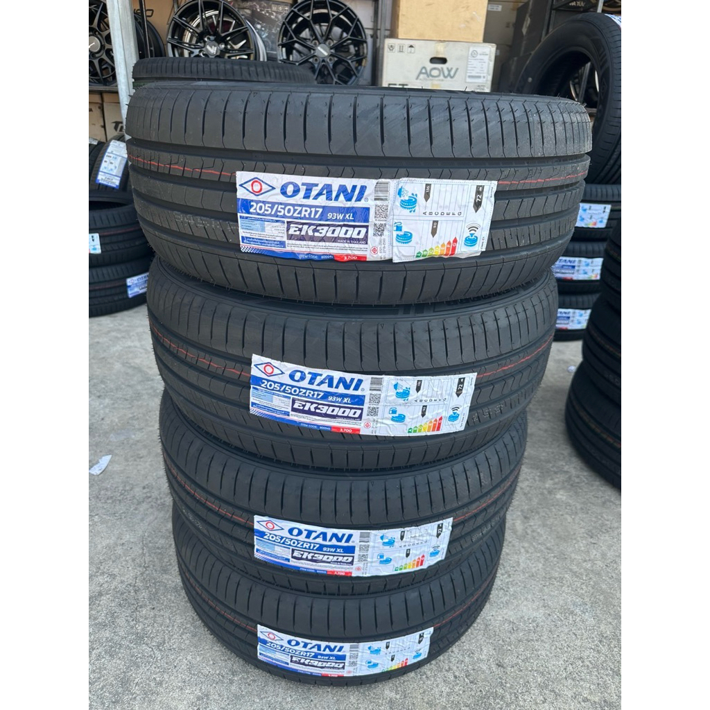 🚓🚗โอตานิ 205/50/17 ek3000 ยางใหม่ปี25