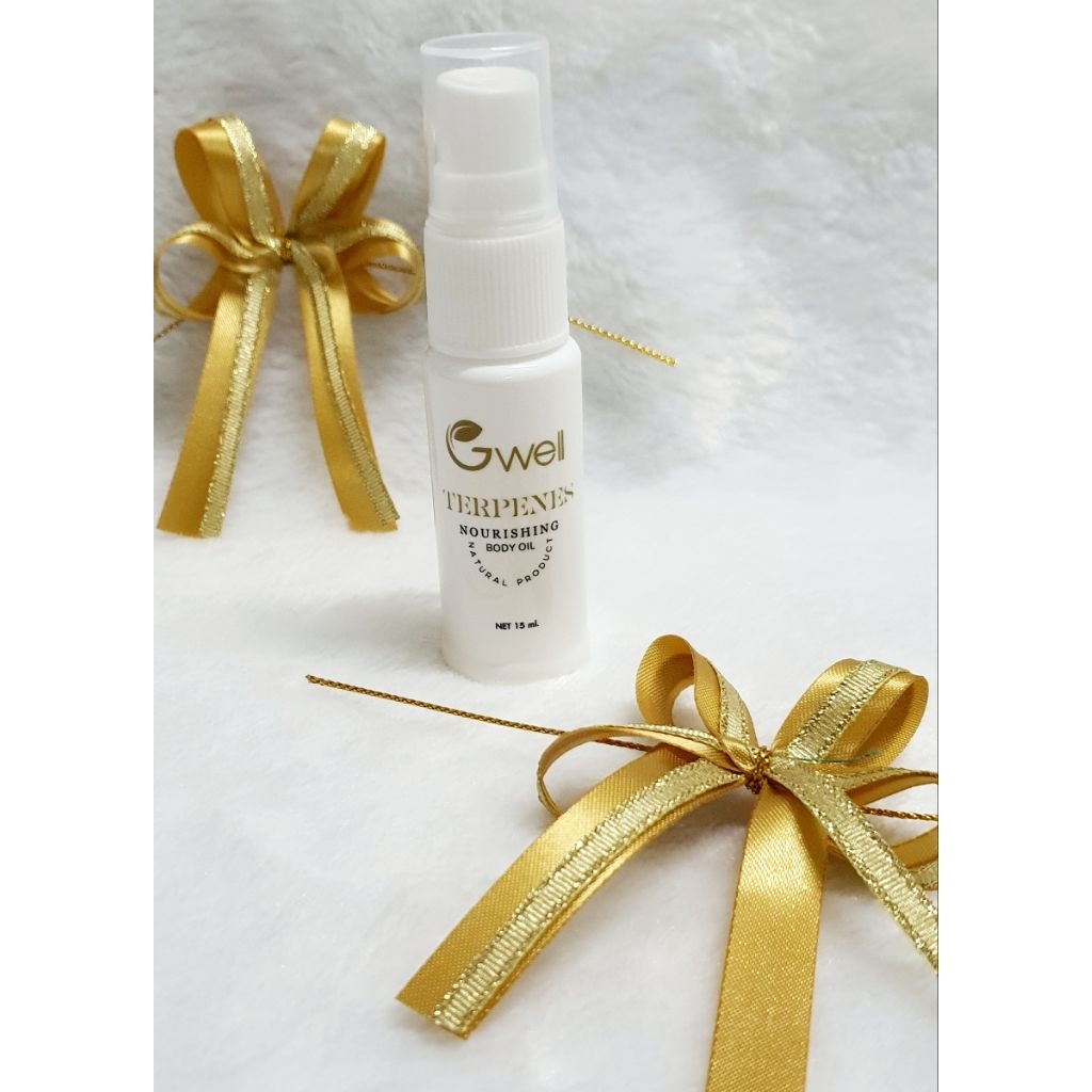 ⭐️โปรโมชั่น! สเปรย์ Gwell TERPENES nourishing body oil สารสกัดจากธรรมชาติ ผ่อนคลาย คลายปวดกล้ามเนื้อ (15ml) **ไม่มีกล่อง