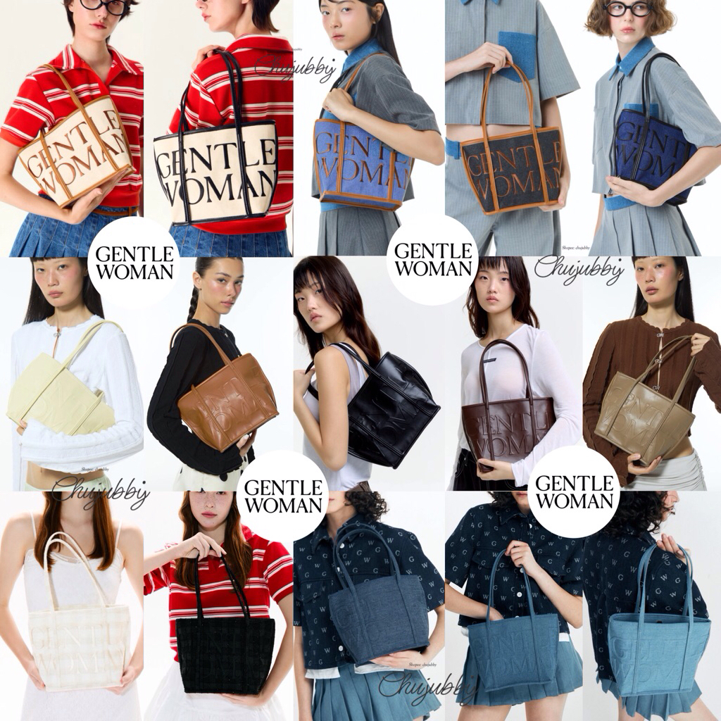 CHUJUBBY [ใช้โค้ด 20% ]🔥(+ถุงกระดาษแบรน)  กระเป๋า  Soiree Hauler Bag GENTLEWOMAN