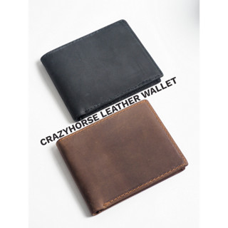 กระเป๋าสตางค์หนังวัวแท้ Crazy Horse – Crazy Horse Leather Wa…