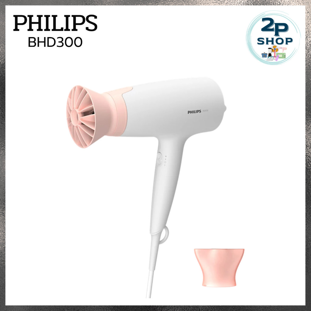 ไดร์เป่าผม PHILIPS (1,600 วัตต์) รุ่น BHD300