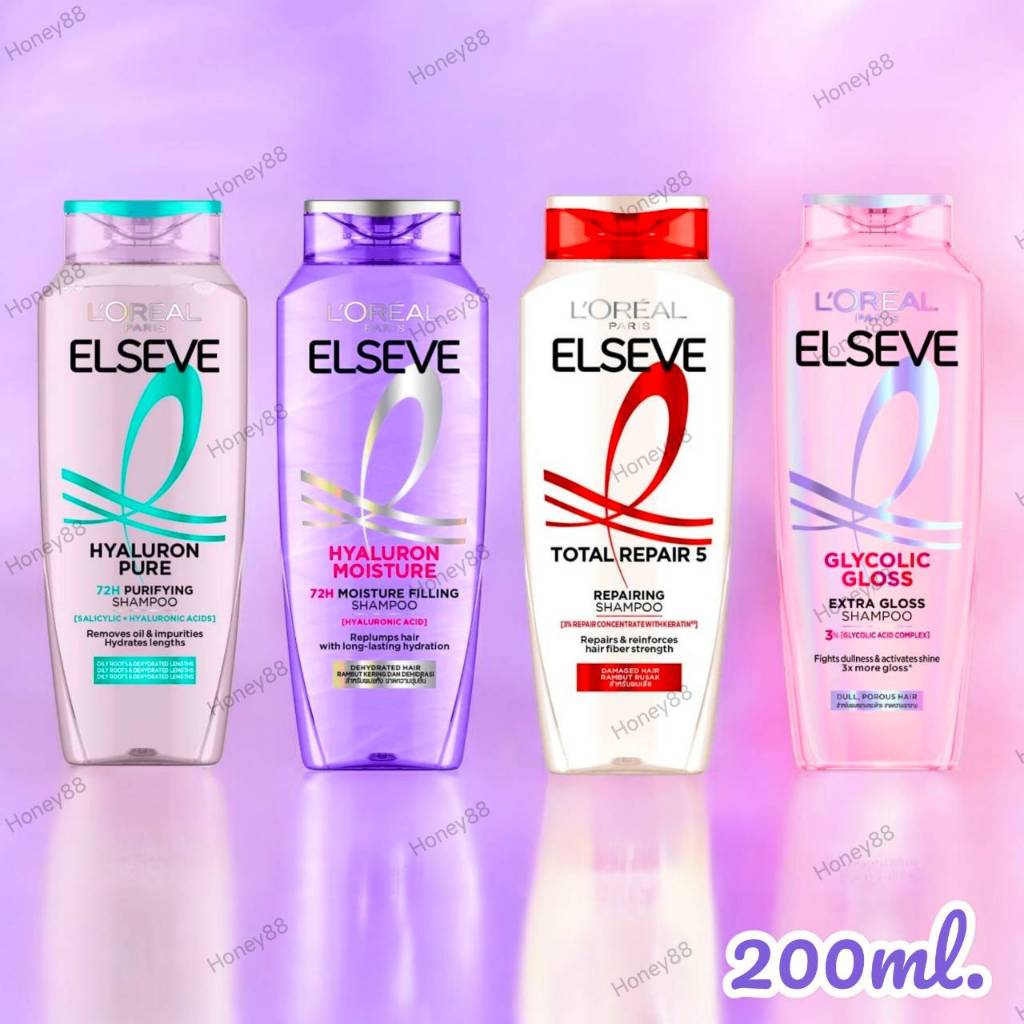 ลอรีอัล เอลเซฟ แชมพู 200 มล. L'OREAL ELSEVE Shampoo