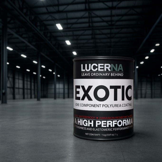 กันซึม Polyurea ส่วนผสมเดียว พร้อมใช้งาน EXOTIC ขนาด 1.2 kg