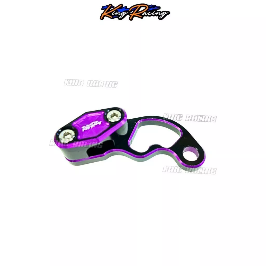 ตัวล็อคสายเบรคหน้า KING RACING V.2 อลูมิเนียม CNC สำหรับ Giorno/Lead/Pcx160 thumbnail 6