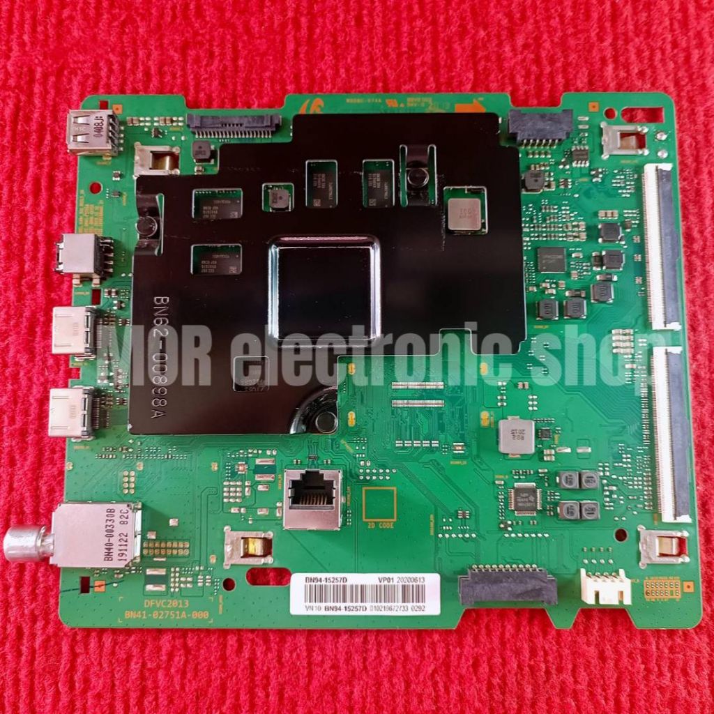 เมนบอร์ดทีวี SAMSUNG รุ่น UA65TU7000KXXT พาสบอร์ด BN94-15257D Version FA01
